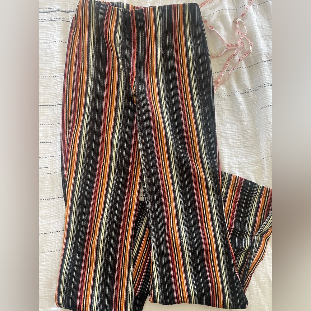 Free people flare cropped pants